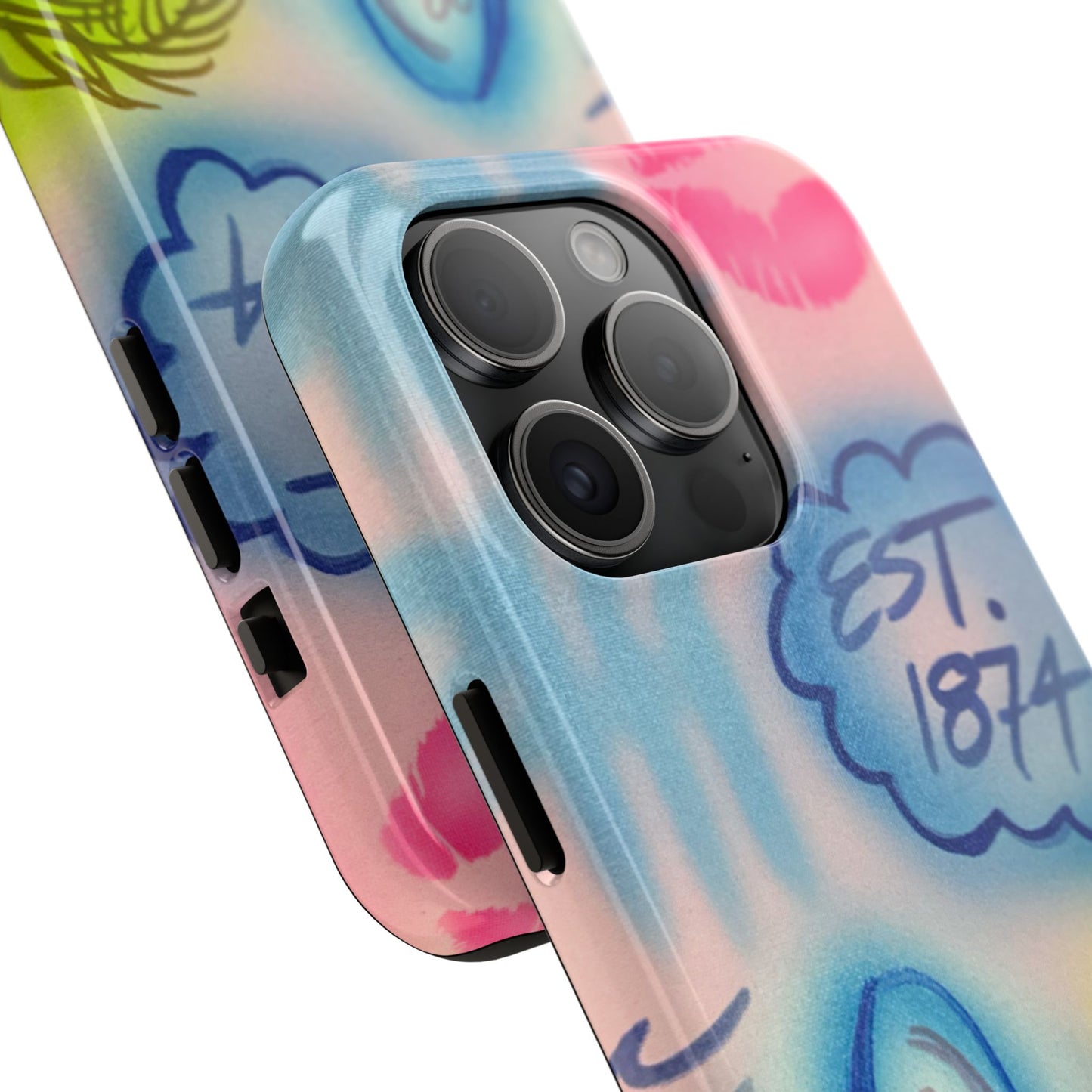 "in the wave" airbrush iPhone case