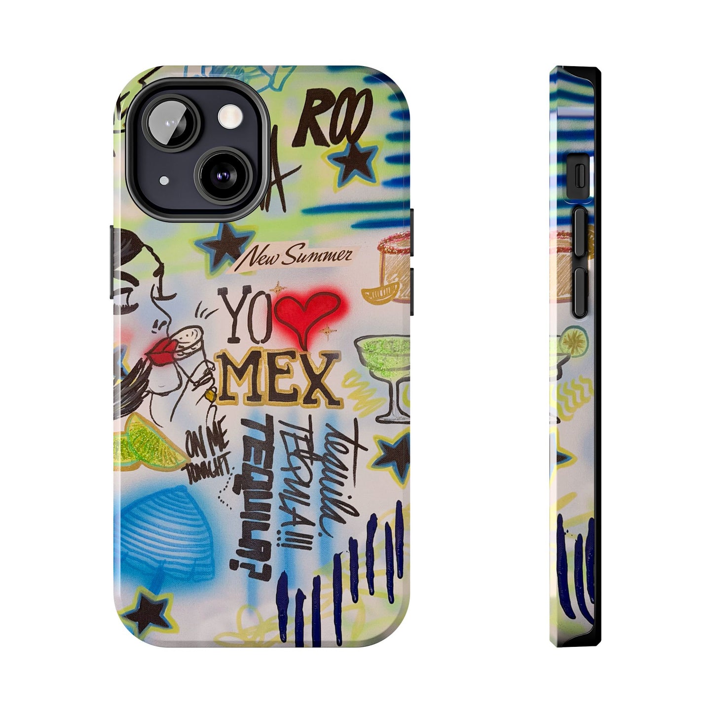 "salted lime" airbrush iPhone case