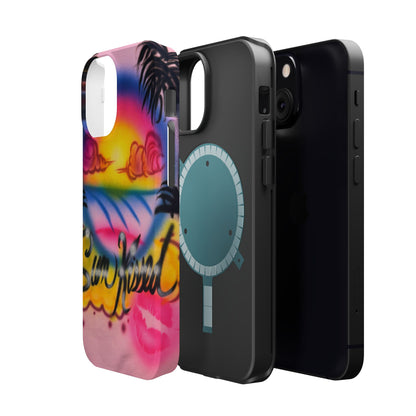 MagSafe "sunkissed" airbrush iPhone case