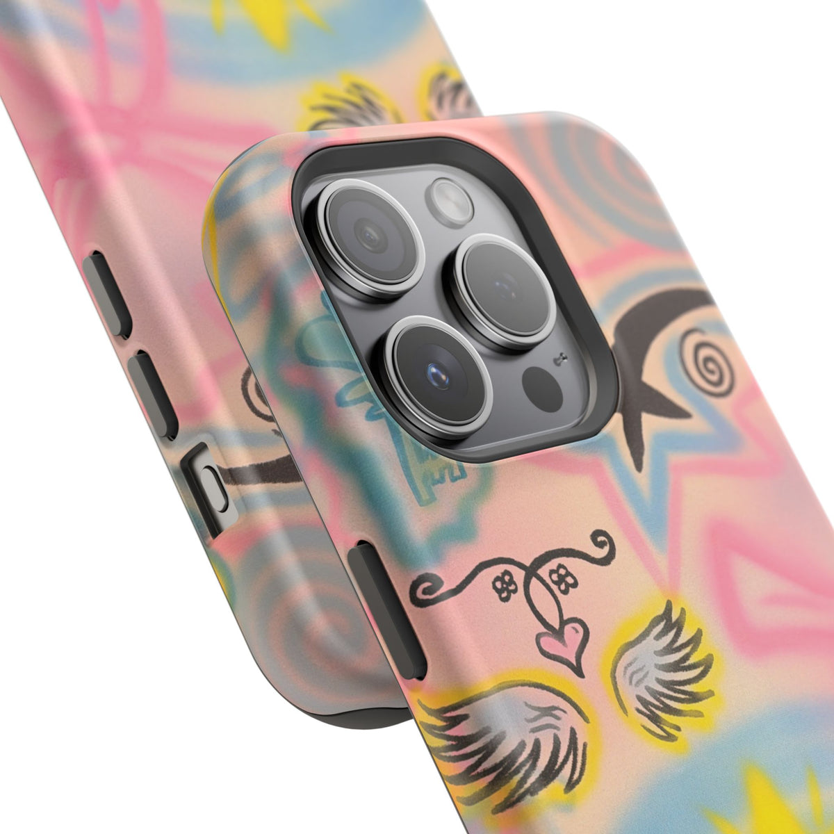 MagSafe "star energy" airbrush iPhone case