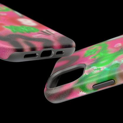 MagSafe "electr!c dreamz" Airbrush iPhone Hülle