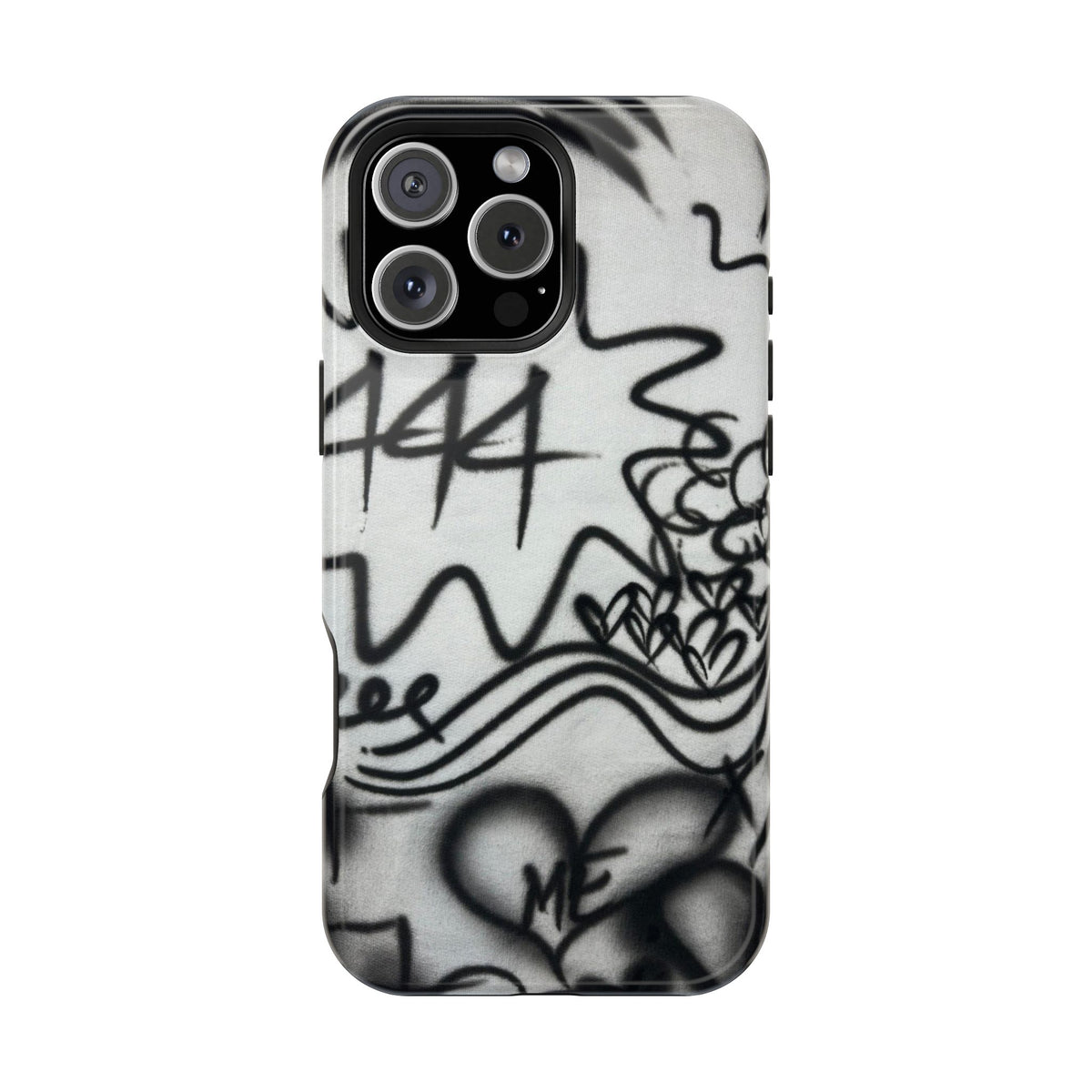 MagSafe „444“ Airbrush iPhone Hülle