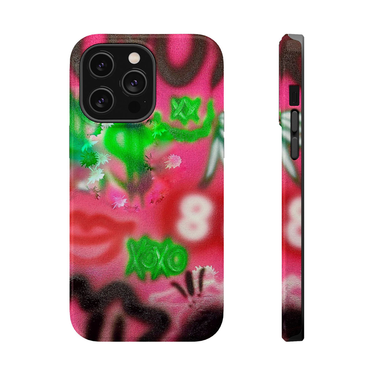 MagSafe "electr!c dreamz" Airbrush iPhone Hülle