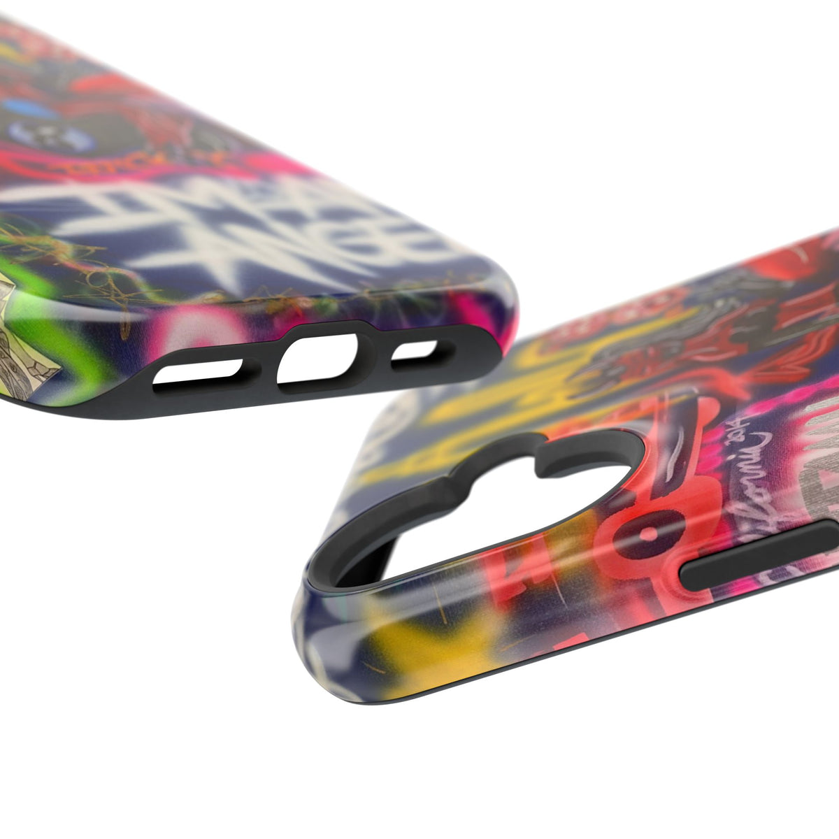 MagSafe "im an angel" airbrush iPhone case