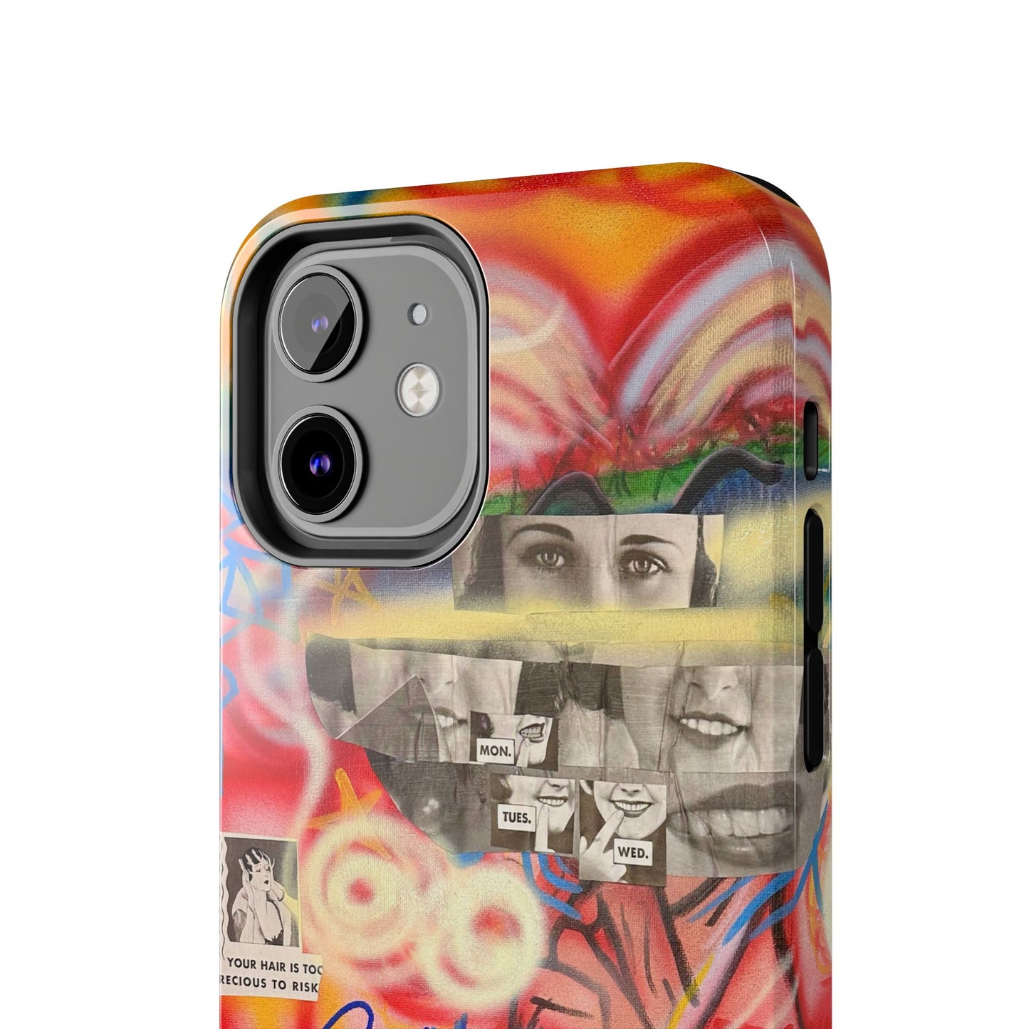 "get busy!" airbrush iPhone case