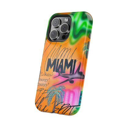 MagSafe "miami, fl" Airbrush iPhone Hülle