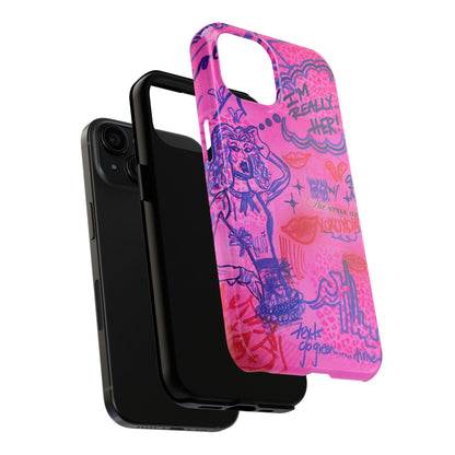 "really "HER!" airbrush iPhone case
