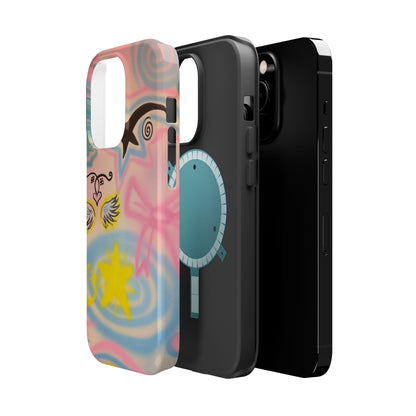 MagSafe "star energy" airbrush iPhone case
