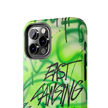 "east lansing, mi" airbrush iPhone case