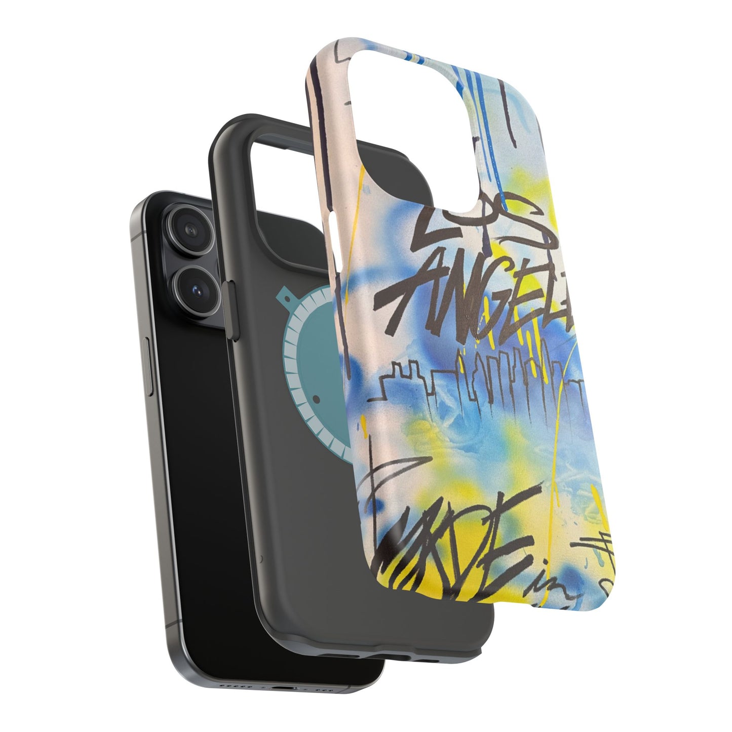 MagSafe "los angeles" airbrush iPhone case