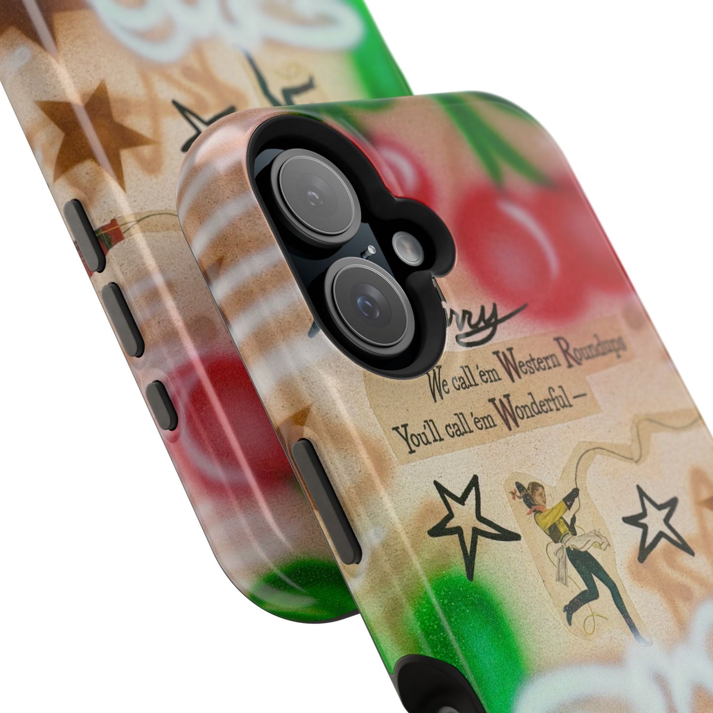MagSafe "the rodeo" airbrush iPhone case