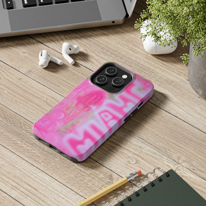 "sunset sorbet" airbrush iPhone case