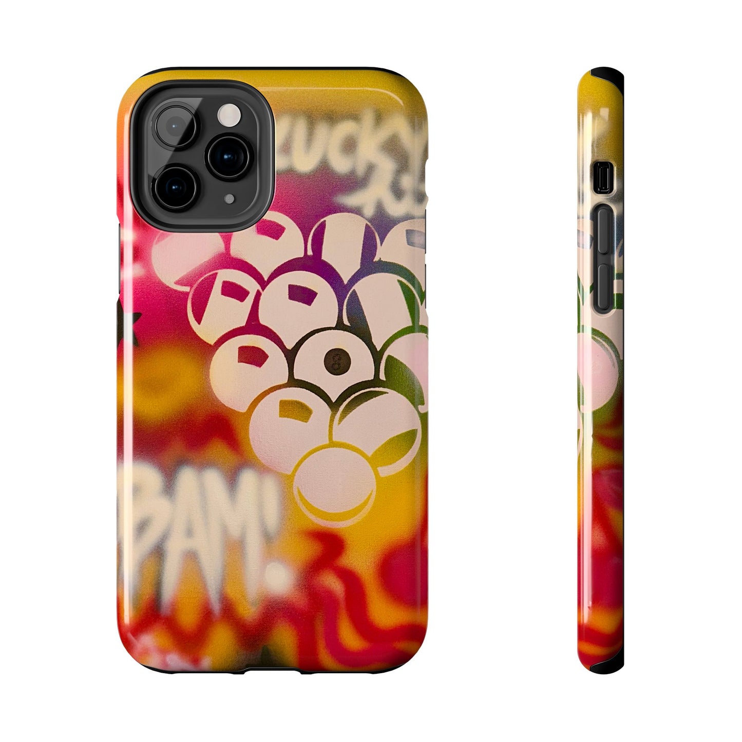 limited edition "bright billiards" airbrush iPhone case