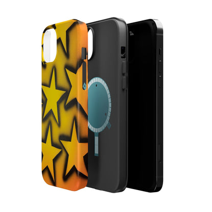 MagSafe „DU BIST EIN STAR!“ Airbrush iPhone Hülle