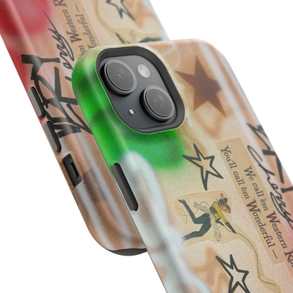 MagSafe "very cherry" airbrush iPhone case