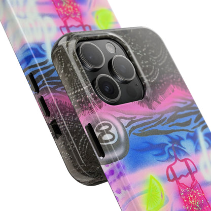 "dream life pt. 2" airbrush iPhone case