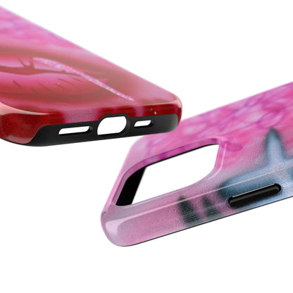 "glitter aura" airbrush iPhone case