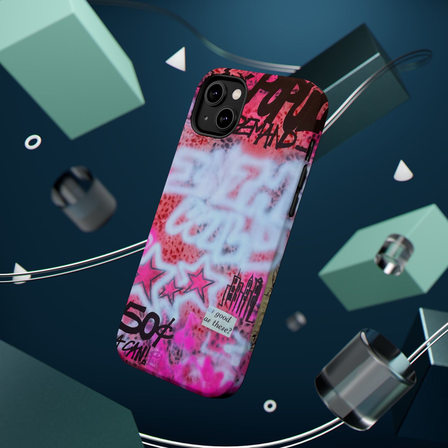 MagSafe "in the wild" airbrush iPhone case
