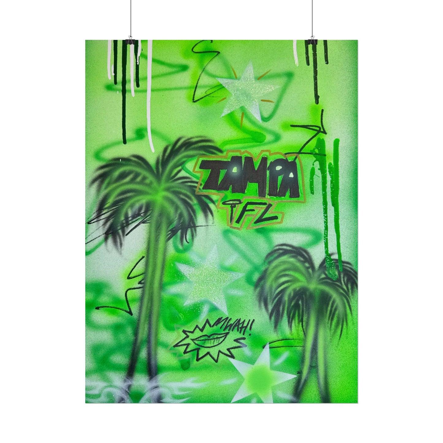 "tampa, fl" airbrush rolled print