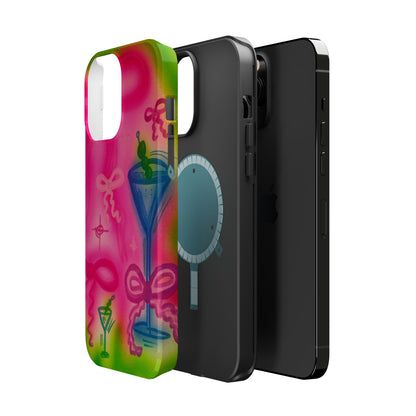 MagSafe „Bow Martini“ Airbrush-iPhone-Hülle