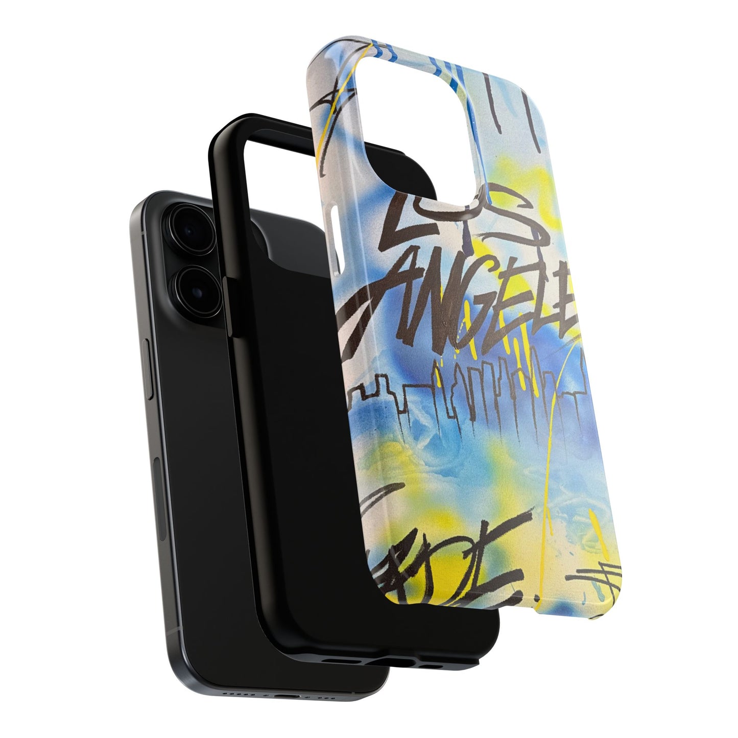 "los angeles" airbrush iPhone case