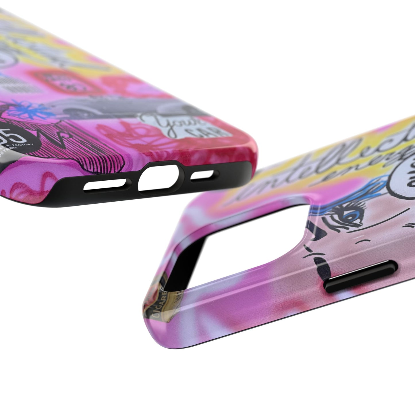 "intellectual energy" airbrush iPhone case
