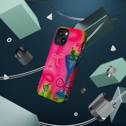 MagSafe „Bow Martini“ Airbrush-iPhone-Hülle