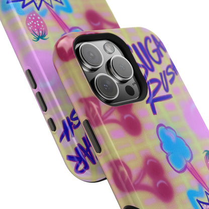 MagSafe "sugar rush" airbrush iPhone case