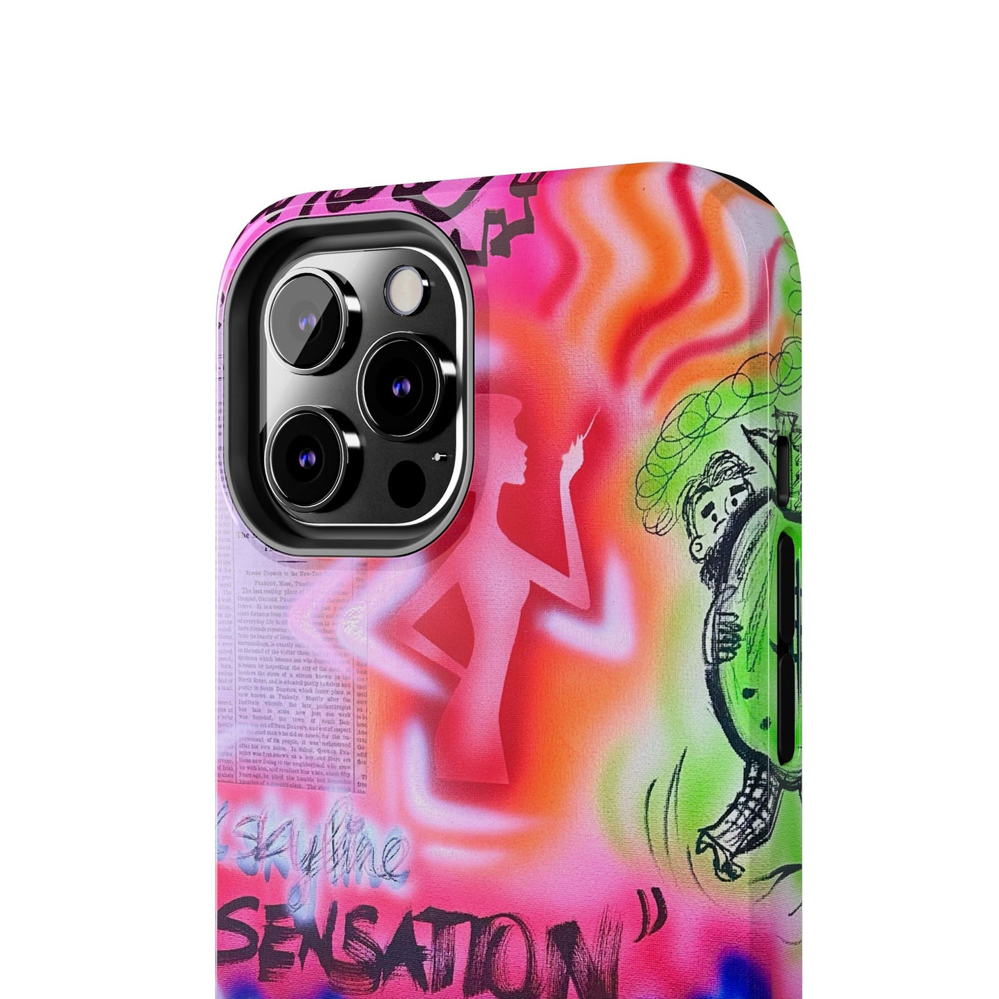 "skyline sensation" airbrush iPhone case