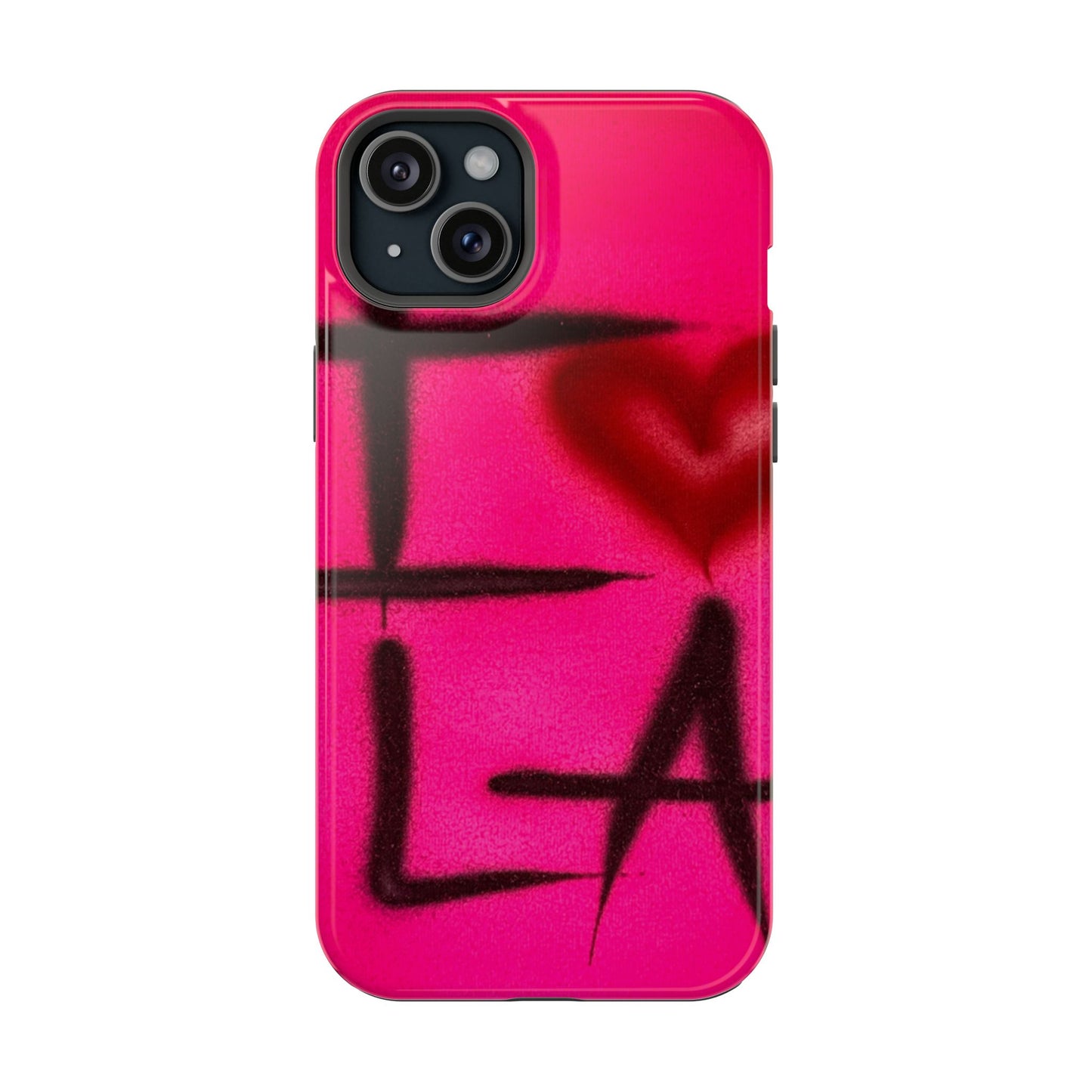 MagSafe „I ❤️ LA“ Airbrush iPhone-Hülle