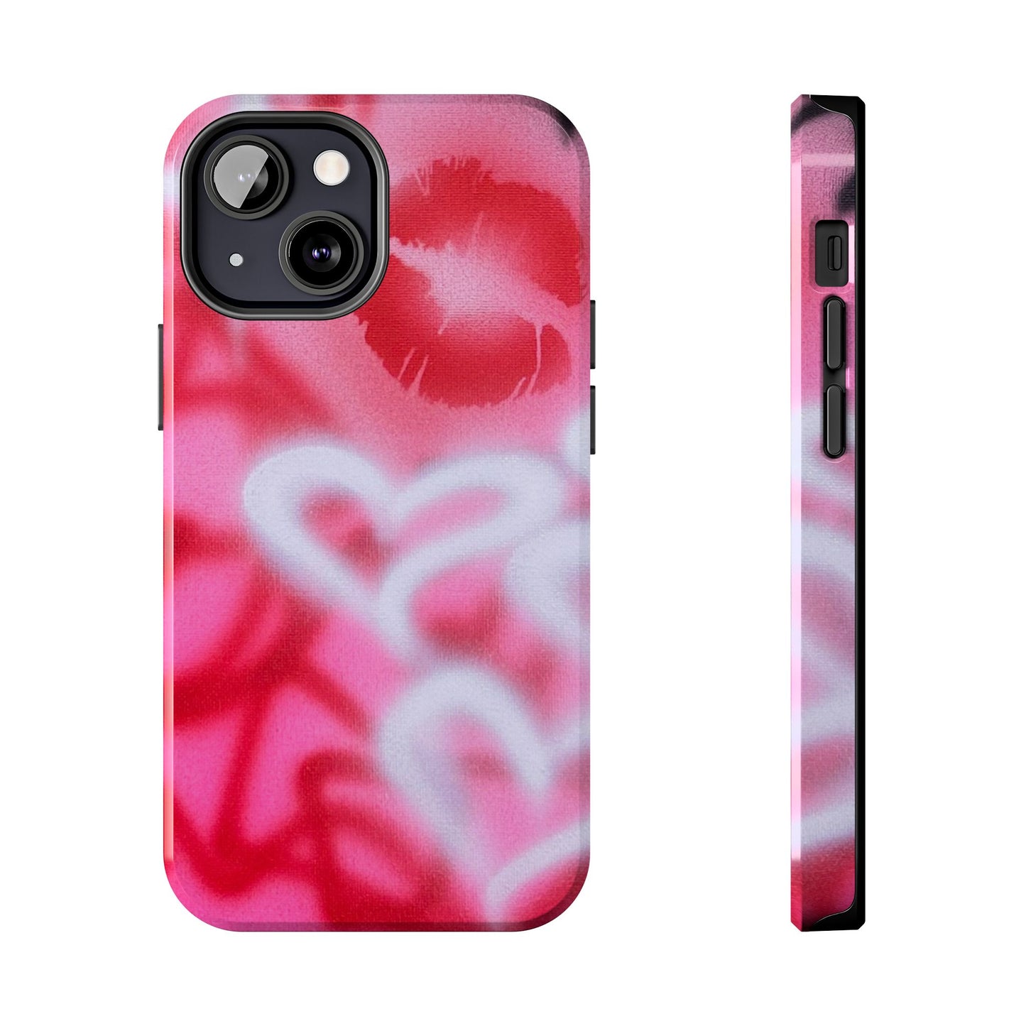 "romantic rush" airbrush iPhone case