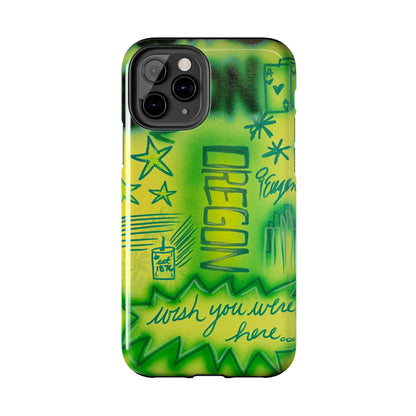 "oregon" airbrush iPhone case