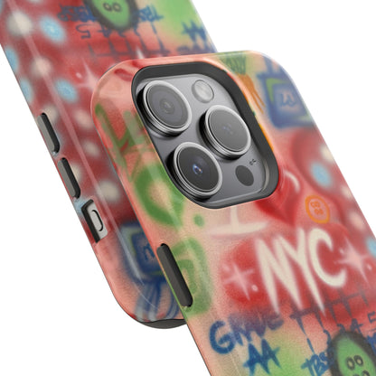 MagSafe "i <3 NYC" airbrush iPhone case