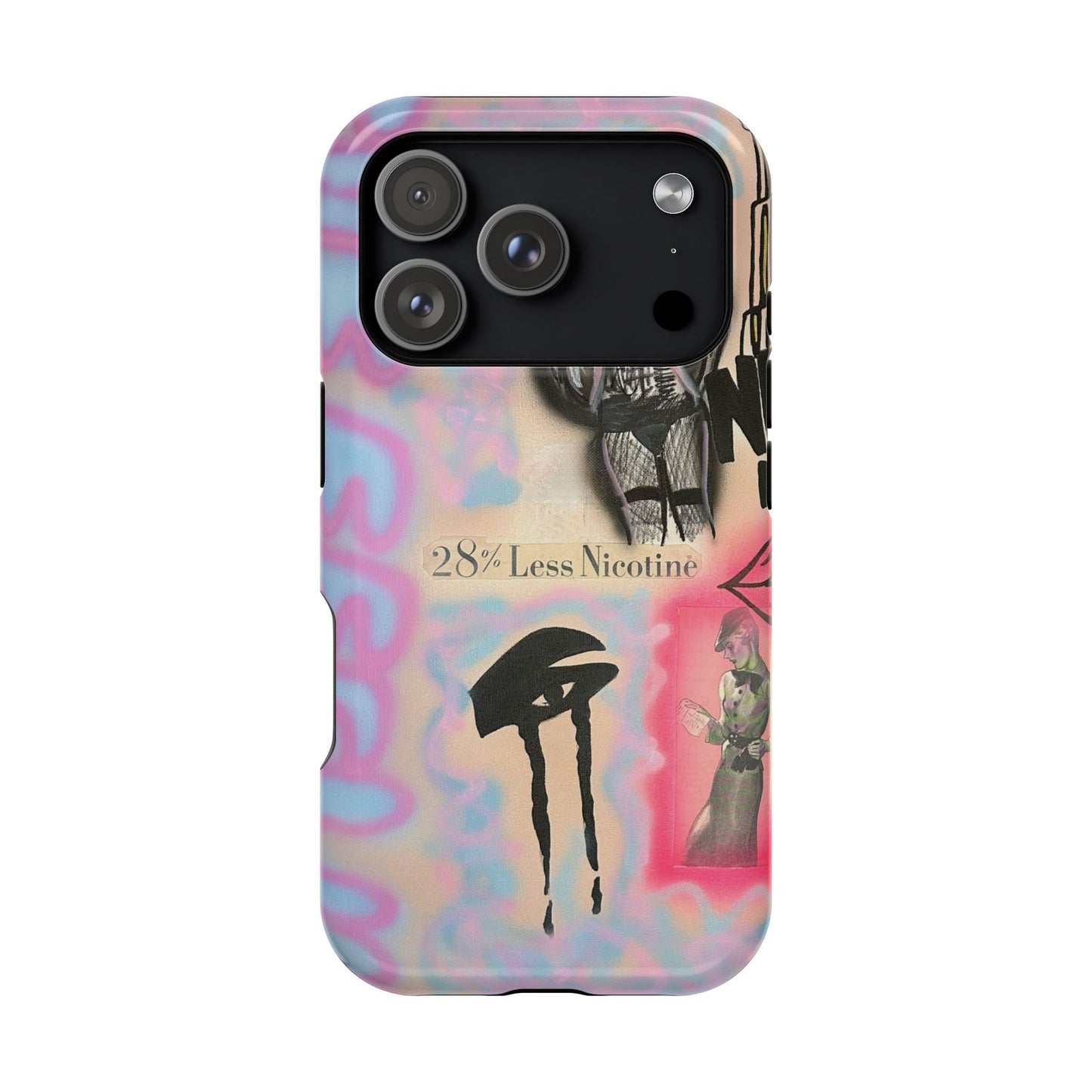 MagSafe "the feeling" airbrush iPhone case