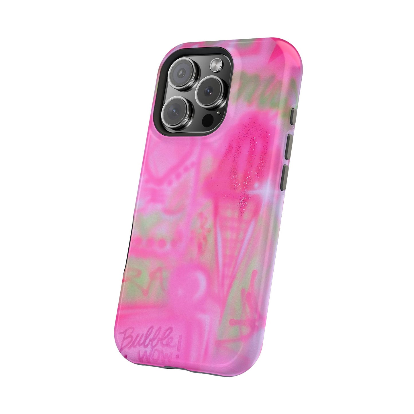 MagSafe "miami matcha" airbrush iPhone case