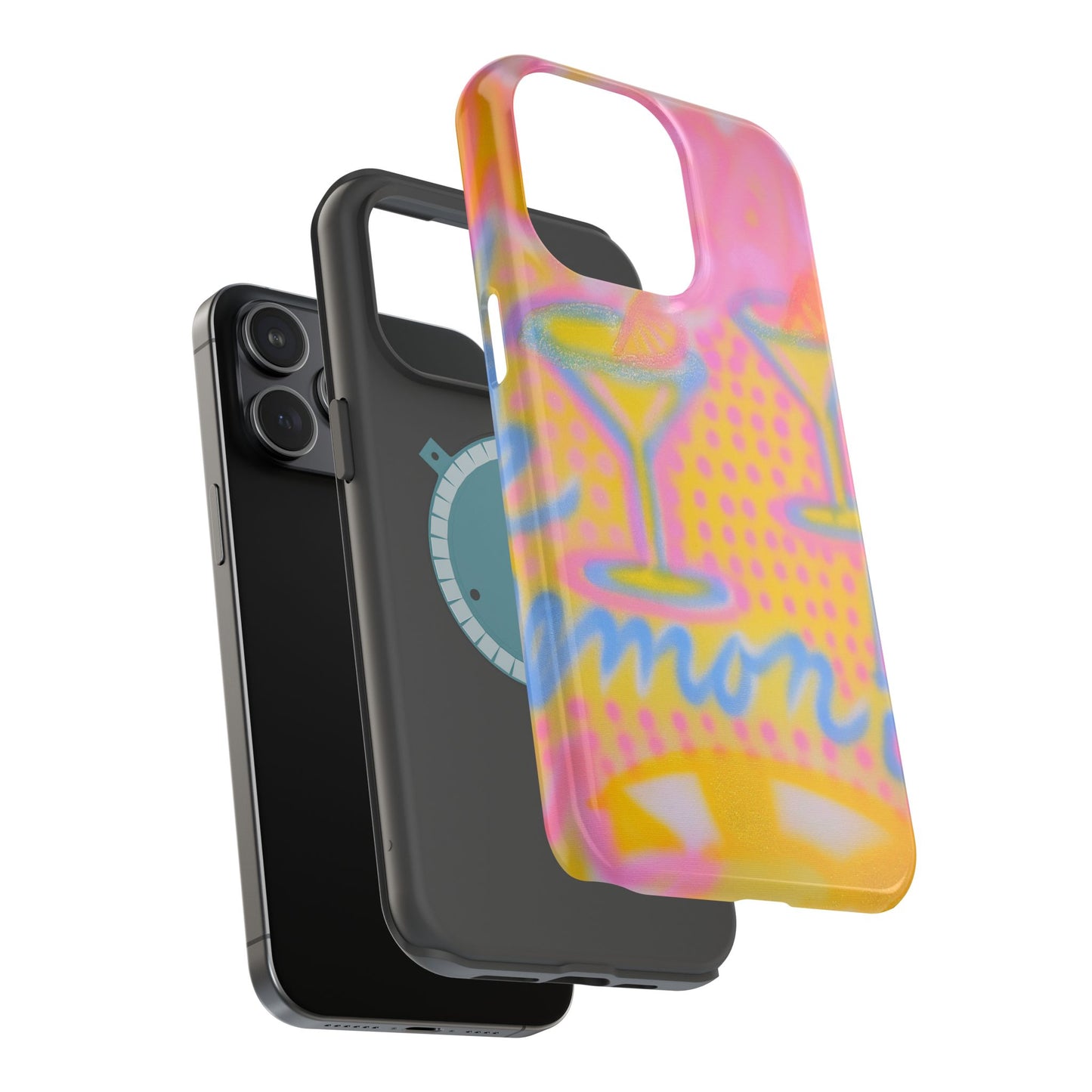 MagSafe "lemontini" airbrush iPhone case