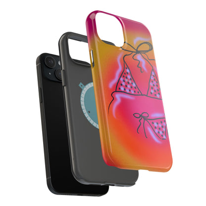MagSafe "glitter bikini" airbrush iPhone case