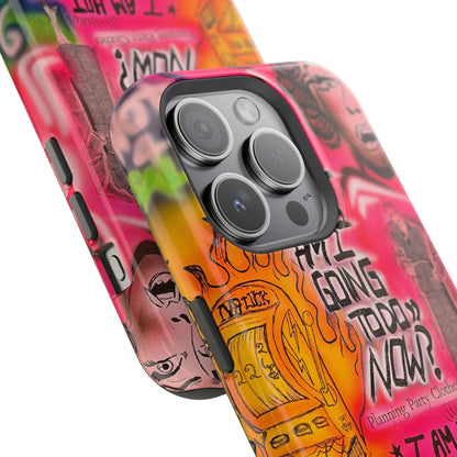 MagSafe „Pech gehabt“ Airbrush iPhone-Hülle