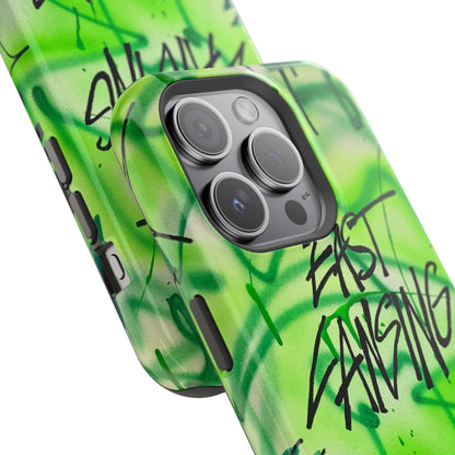 MagSafe "east lansing, mi" airbrush iPhone case