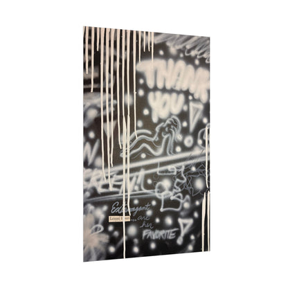 "extravagant leisure" airbrush rolled print