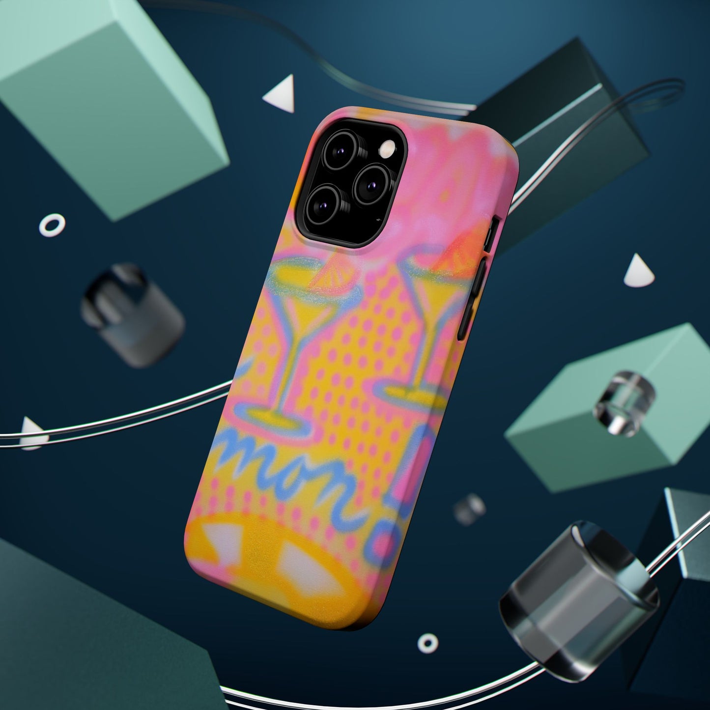 MagSafe "lemontini" airbrush iPhone case