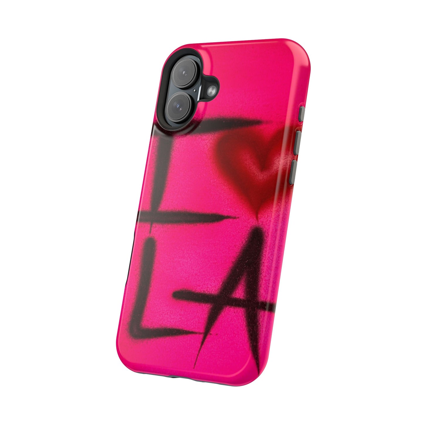 MagSafe „I ❤️ LA“ Airbrush iPhone-Hülle
