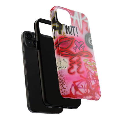 "IT girl" airbrush iPhone case
