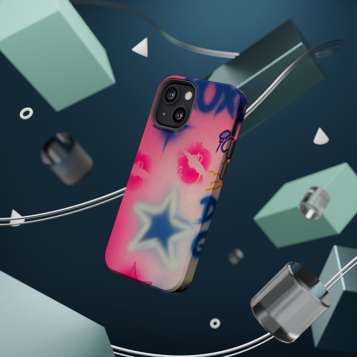 MagSafe "star symbol" airbrush iPhone case
