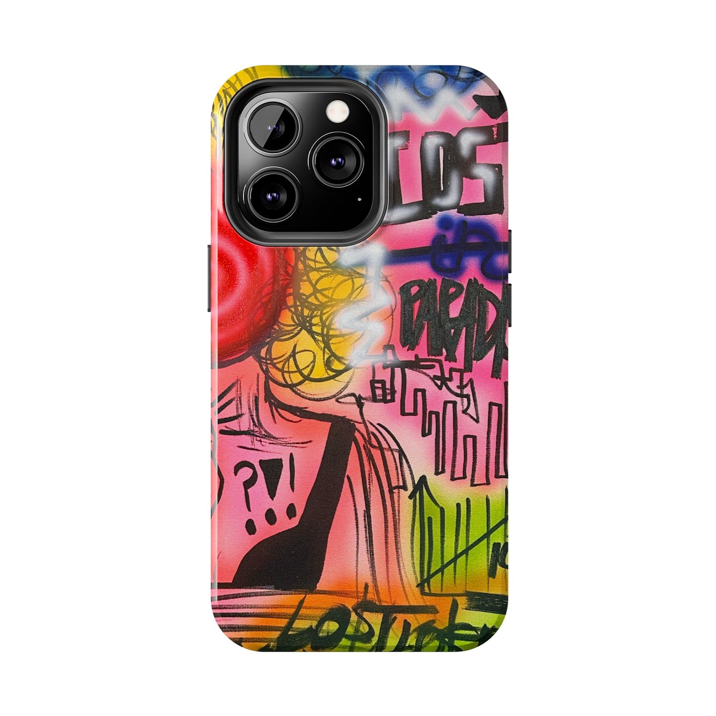 "lost in paradise" airbrush iPhone case