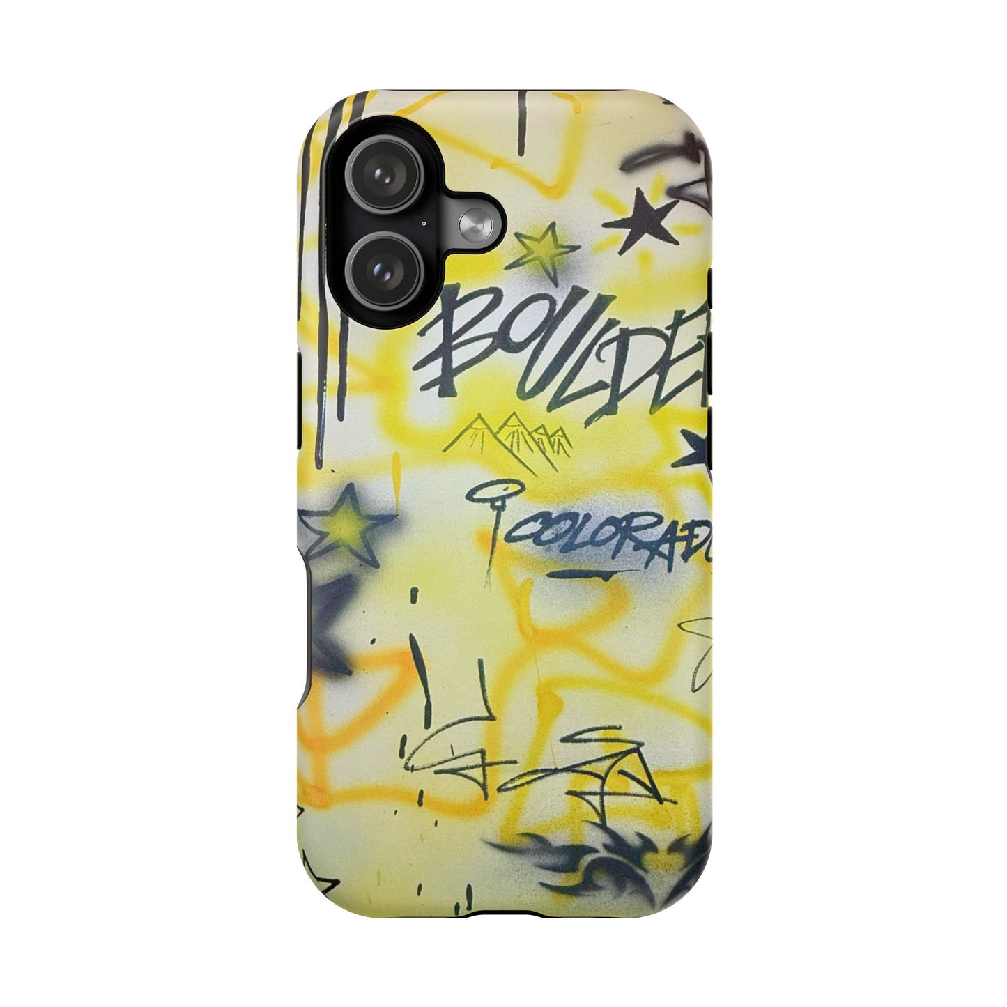 MagSafe "boulder" airbrush iPhone case