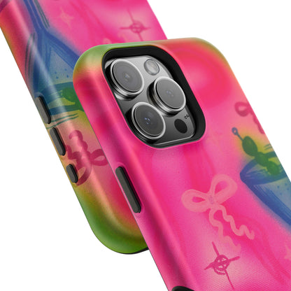 MagSafe „Bow Martini“ Airbrush-iPhone-Hülle