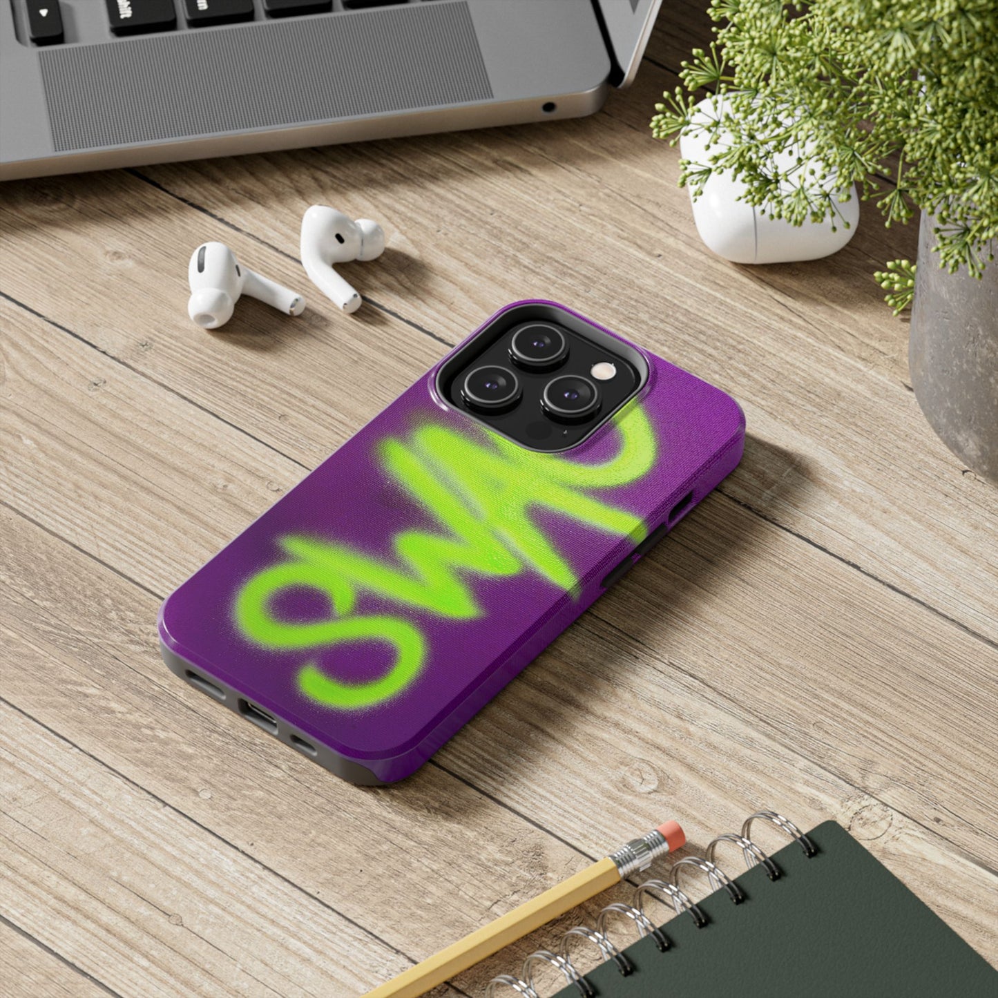 "swag pt. 2" airbrush iPhone case
