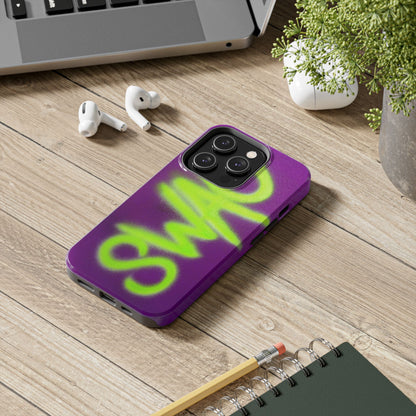 "swag pt. 2" airbrush iPhone case