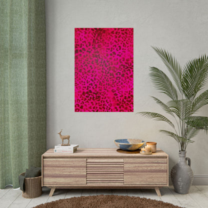 "leopard lust" airbrush rolled print